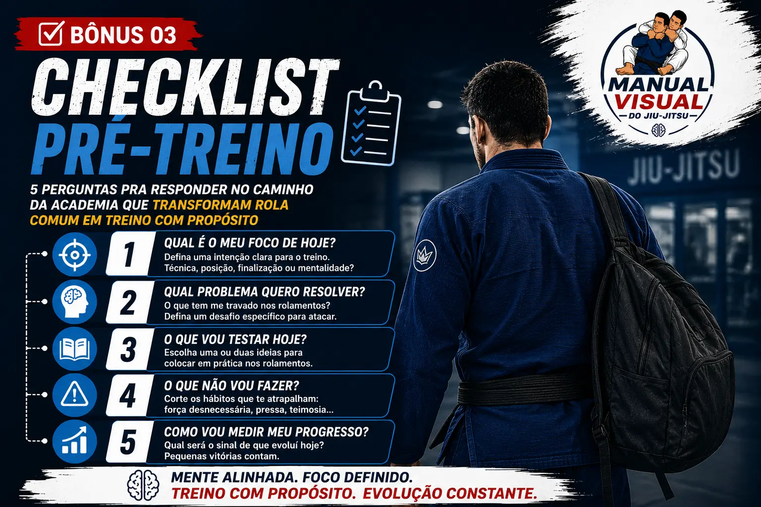 Bônus 3 — Checklist Mental Pré-Treino